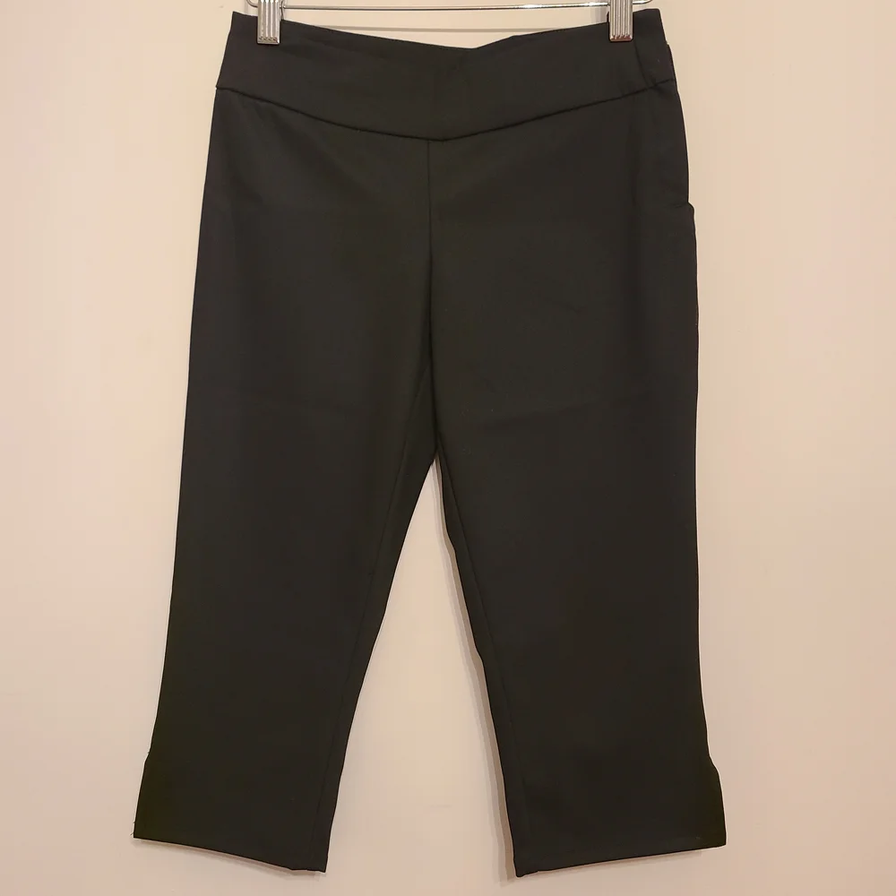 H&M Classic Black Girl's Capris Size 14 NWT